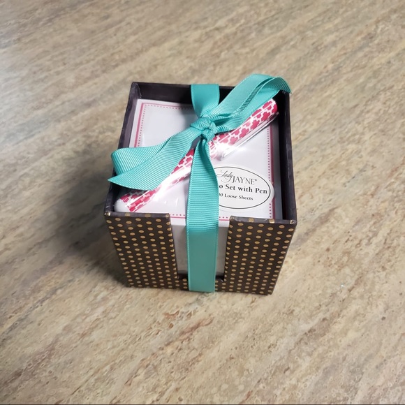 NIB Lady Jane memo set with pen - Picture 7 of 7